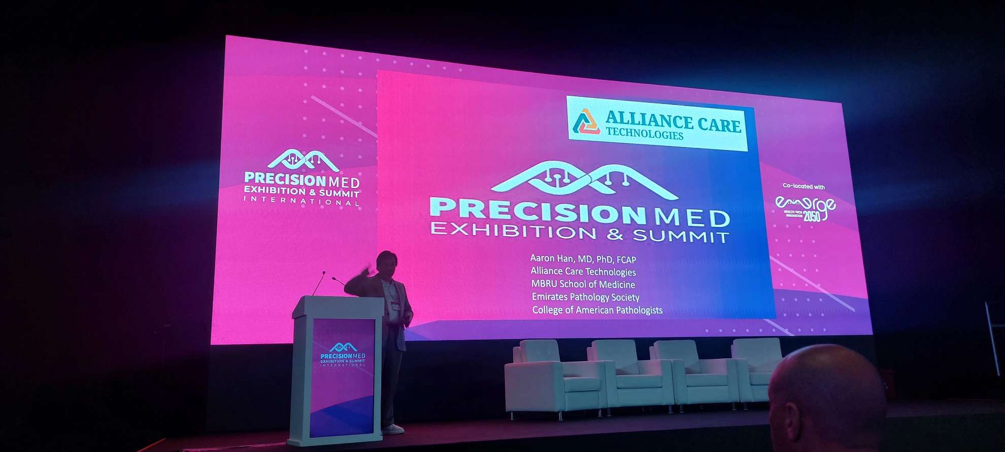 Dr. Aaron Han, Chief Medical Office Keynote Speaker at PrecisionMed Conference